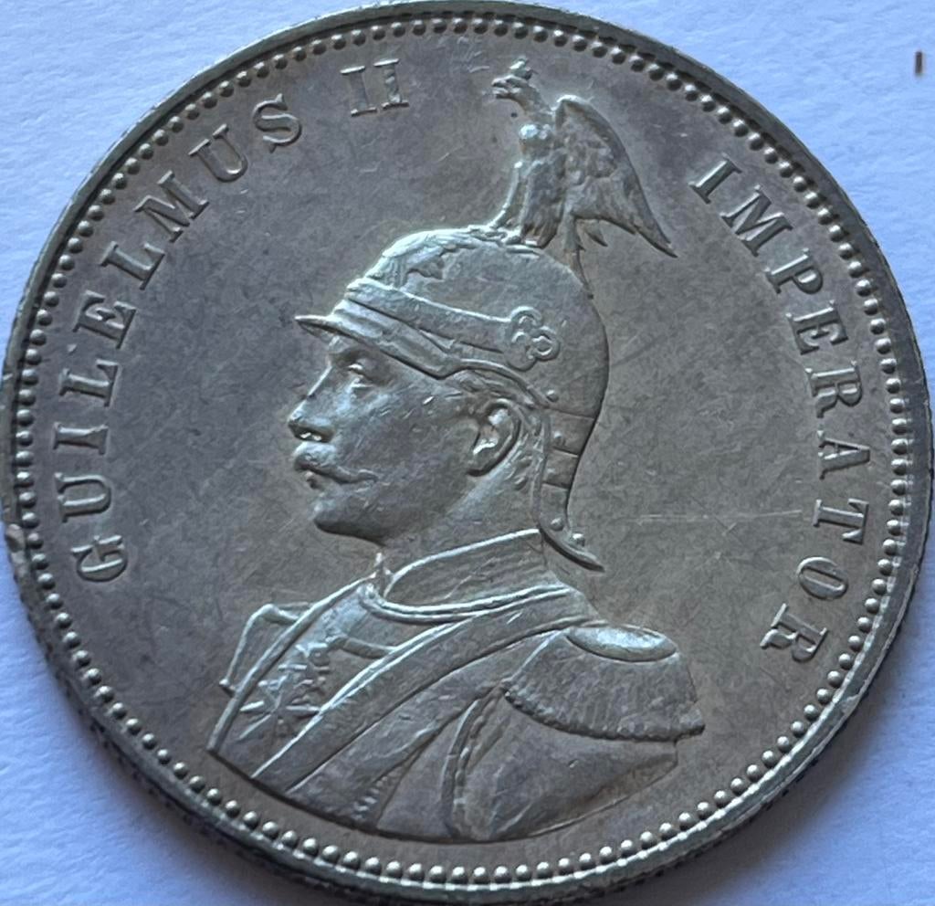 Duits Oost-Afrika schitterende rupie 1910J, Postzegels en Munten, Munten | Europa | Niet-Euromunten, Ophalen of Verzenden, Duitsland