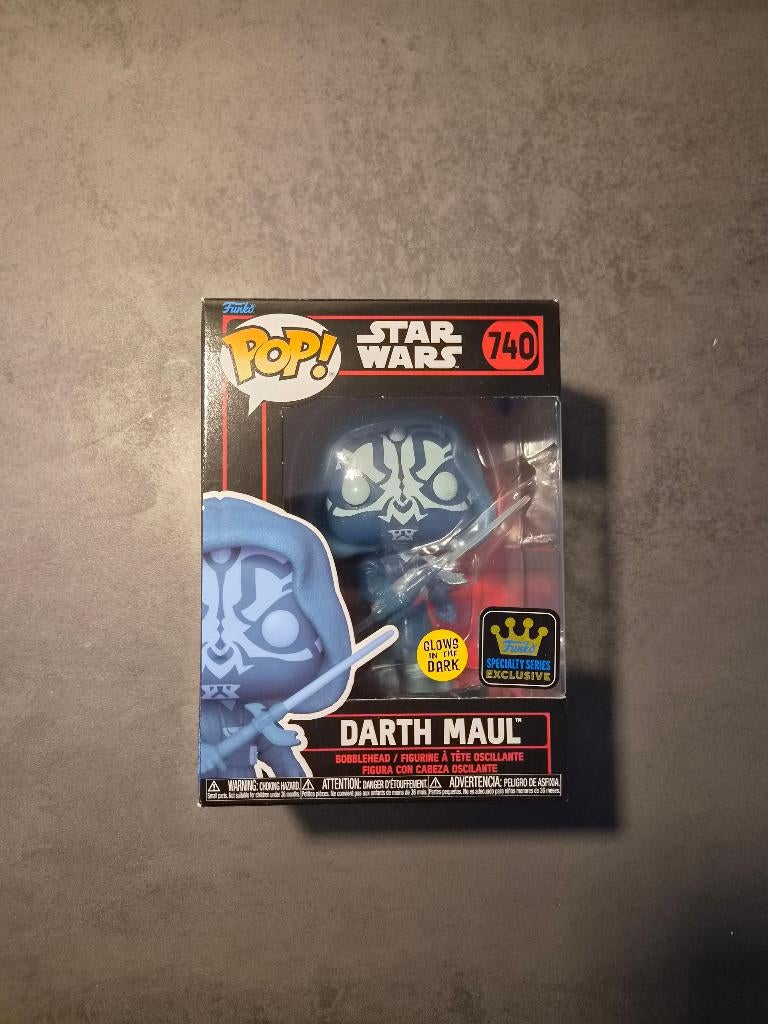 Star wars Darth maul funko, Ophalen of Verzenden, Zo goed als nieuw