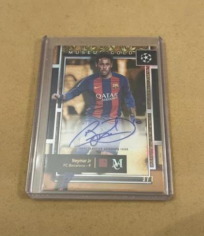 Neymar jr autograph /7, Verzamelen, Sportartikelen en Voetbal, Ophalen of Verzenden, Zo goed als nieuw, Buitenlandse clubs, Spelerskaart