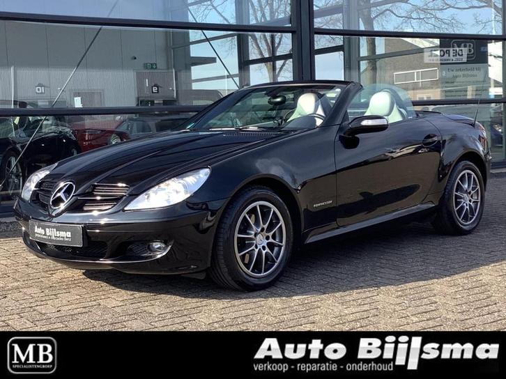Mercedes SLK-klasse 200 K Automaat, airco, lederen bekleding, Auto's, Mercedes-Benz, Bedrijf, Te koop, SLK, ABS, Airbags, Airconditioning