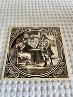 Vintage Noba-tegel De Dokter (5), Antiek en Kunst, Antiek | Wandborden en Tegels, Ophalen of Verzenden
