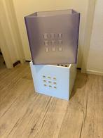 2 IKEA Lekman bakken voor Kallax Kast, Ophalen, Gebruikt, Kunststof, Minder dan 50 cm