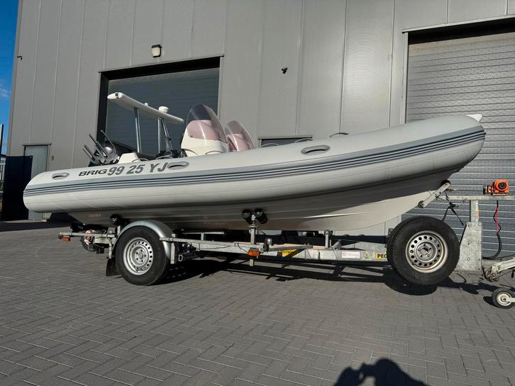 Brig eagle 500 TC, Watersport en Boten, Rubberboten, Gebruikt, Overige merken, Overige materialen, Benzine, Ophalen