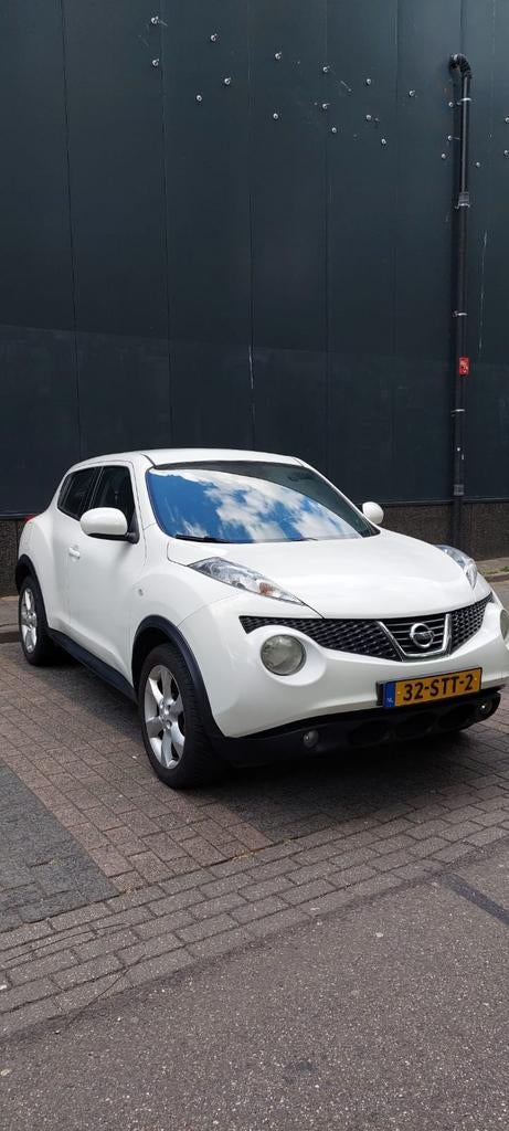 Nissan Juke 1.6 Eco 117pk 2011 Wit, 1250 kg, 4 cilinders, Origineel Nederlands, Handgeschakeld