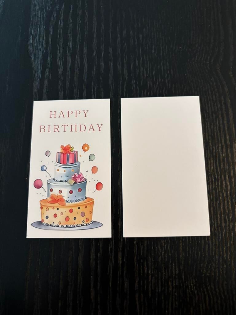 Happy Birthday cadeaukaartjes, Ophalen of Verzenden, Nieuw