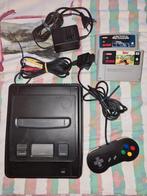 Super Nintendo (zwart), Spelcomputers en Games, Spelcomputers | Nintendo Super NES, Verzenden, Niet werkend, Met 1 controller