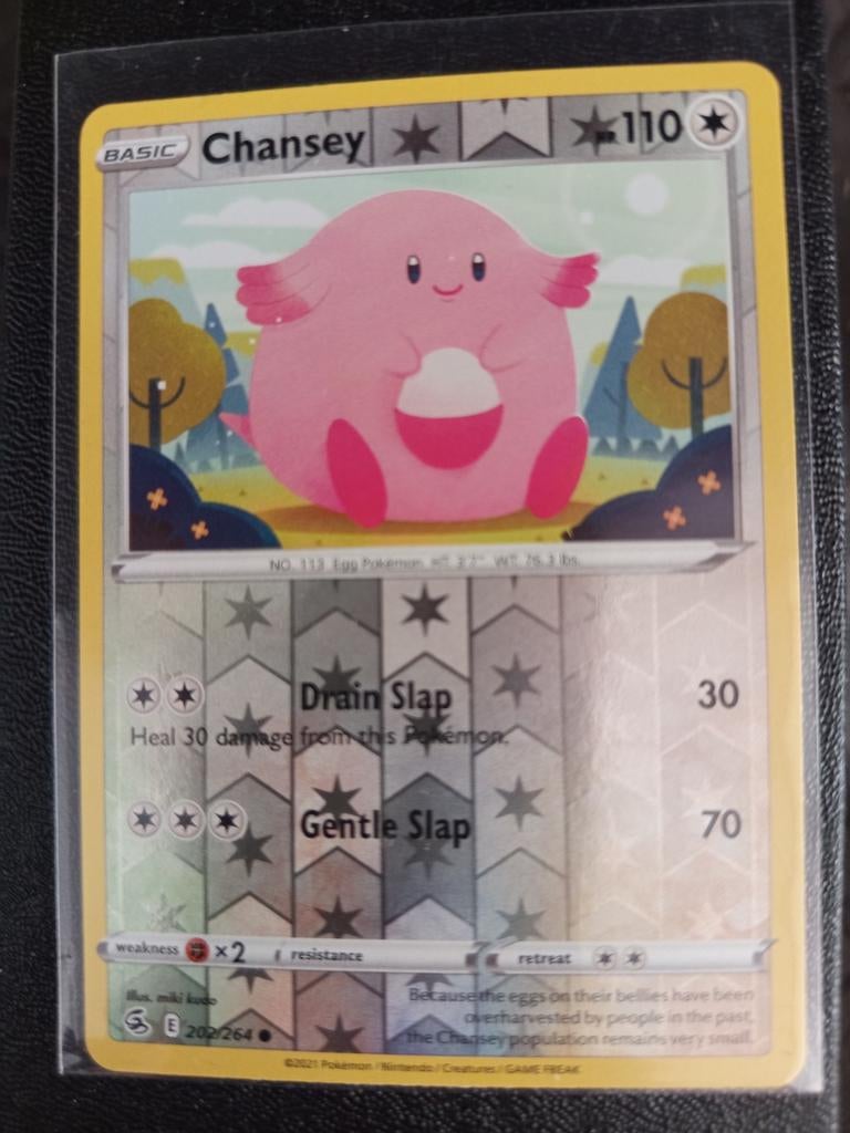 Pokémon kaart Chansey 202/264 reverse, Ophalen of Verzenden
