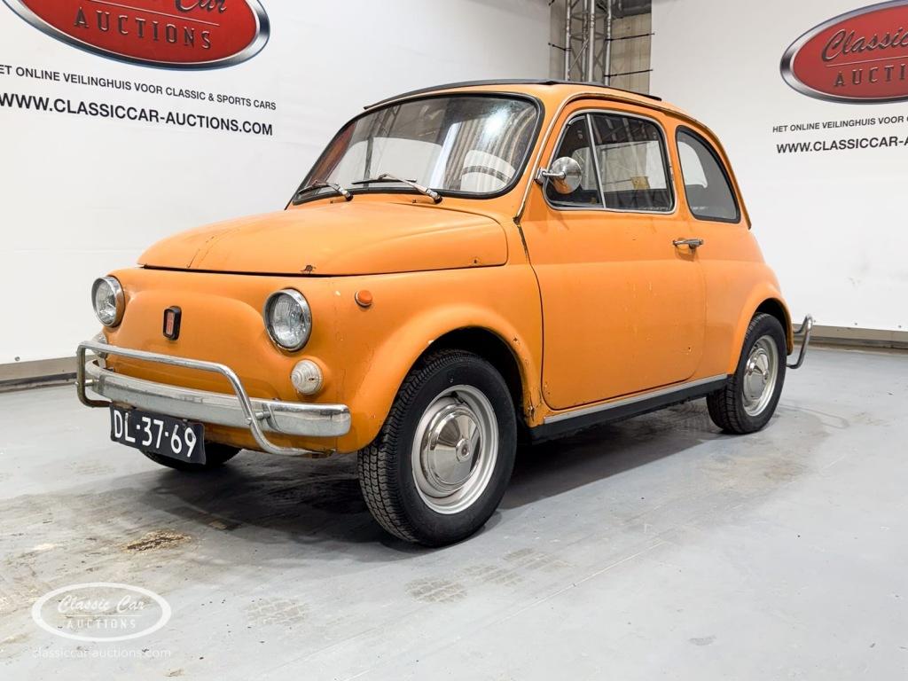 Fiat 500 L  - ONLINE AUCTION, Auto's, Oldtimers, Bedrijf, Fiat, Benzine, Handgeschakeld, Overige kleuren