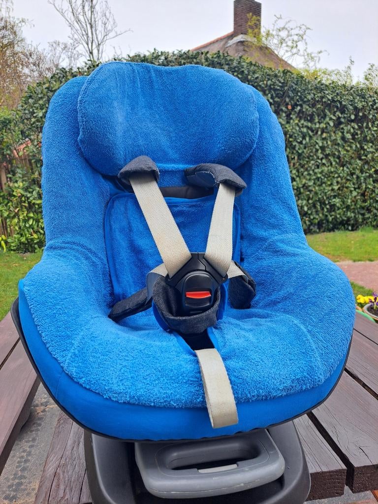 Maxi Cosi Pearl autostoel met familyfix base + badstof hoes, Kinderen en Baby's, Autostoeltjes, Ophalen, Verstelbare rugleuning