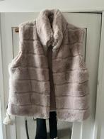 Bodywarmer imitatie bont, Kleding | Dames, Ophalen of Verzenden, Zo goed als nieuw, Maat 38/40 (M), Beige