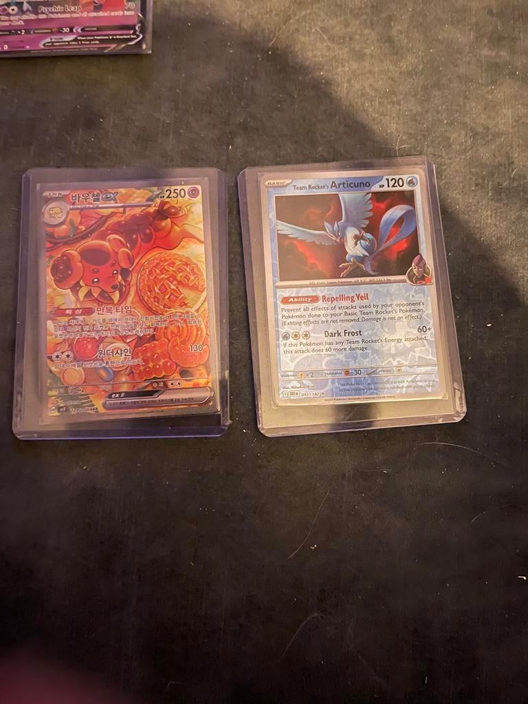 Dashbun en articuno, Verzenden, Zo goed als nieuw