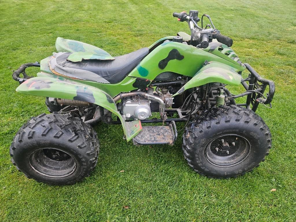 Quad 125cc 4-takt opknapper met extra blok. Lees advertentie, Ophalen