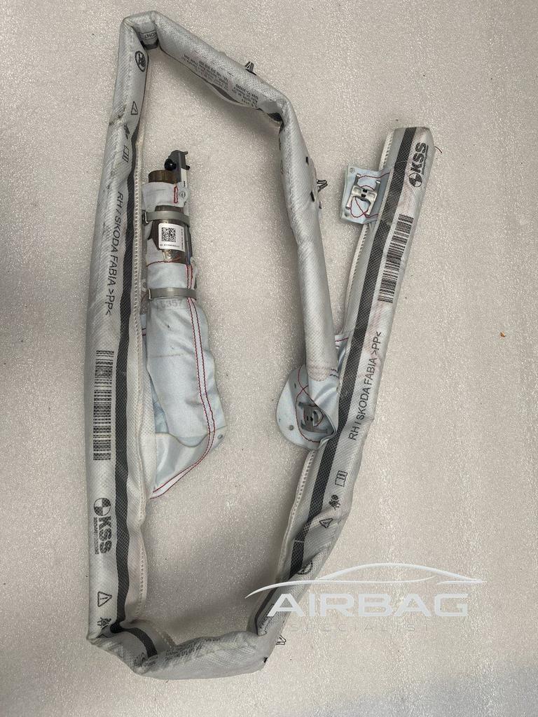 Skoda fabia II 2006 - 2015 dak airbag Rechts   5J6880742B, Gebruikt, -, -, Ophalen of Verzenden