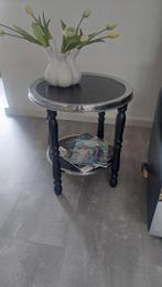 Art deco rooktafel bijzettafel jaren 40,50, Ophalen, Gebruikt, Rond, Minder dan 55 cm