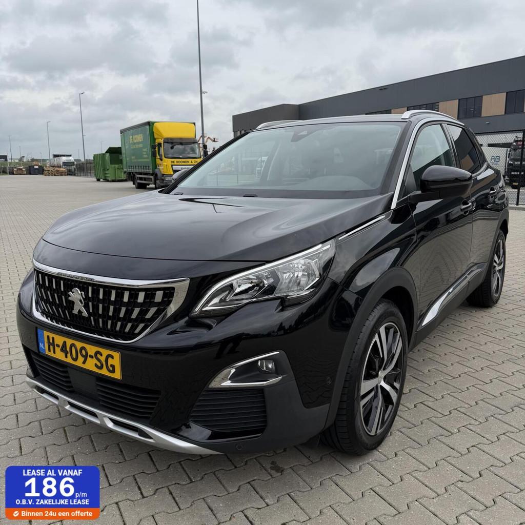 Peugeot 3008 1.2 GT Line 2017 | NW Distributieriem !, Voorwielaandrijving, Gebruikt, 1199 cc, Zwart