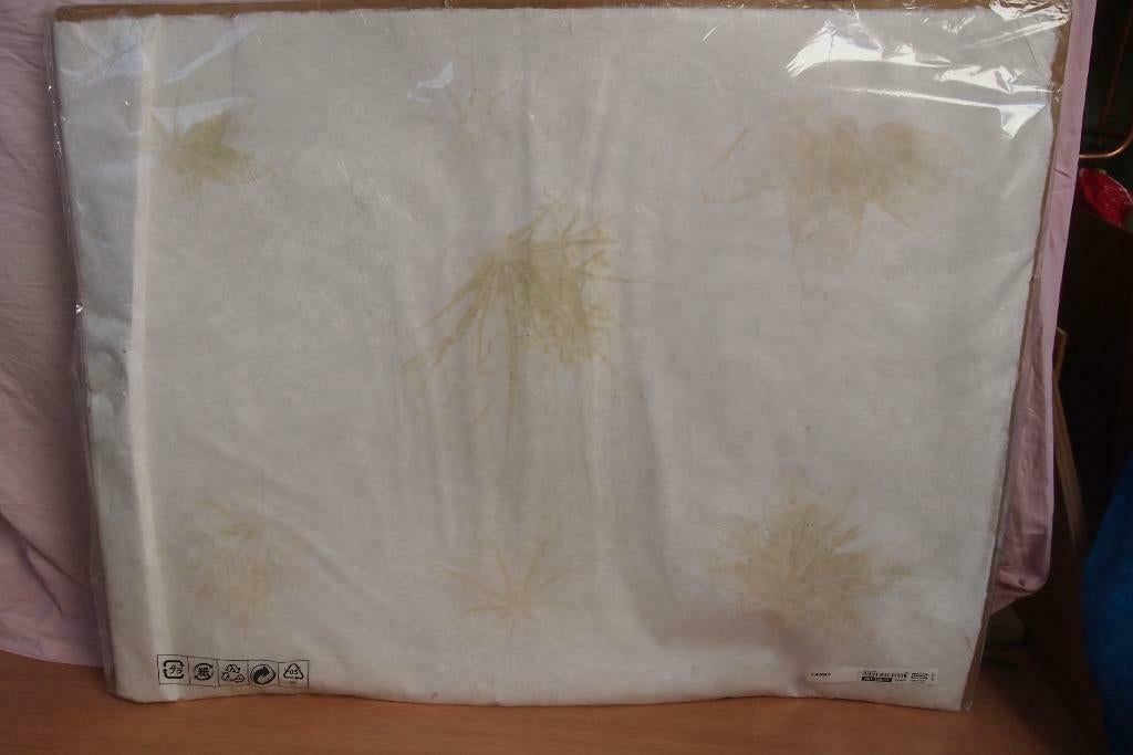 IKEA Fanby leuke vellen van rijstpapier met bladeren - nieuw, Huis en Inrichting, Woonaccessoires | Schilderijen, Tekeningen en Foto's