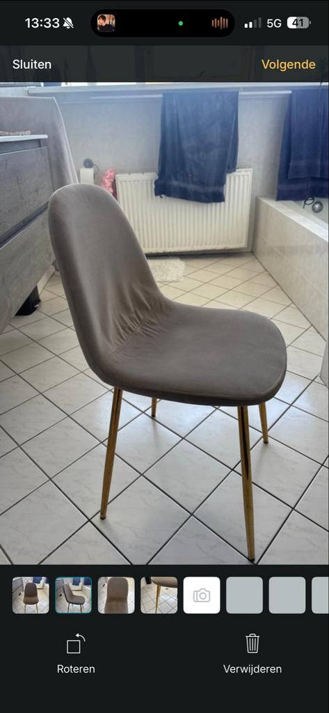 SKLUM Eetkamerstoelen - Per stuk of set van 3, Ophalen, Gebruikt, Overige kleuren, Drie