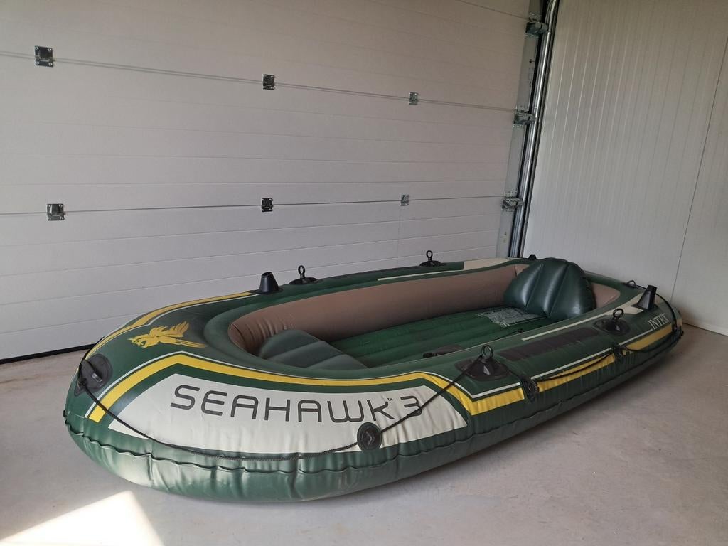 Intex opblaasboot Seahawk 3, Watersport en Boten, Opblaasbaar, Drie personen of meer, Overige typen, Ophalen of Verzenden