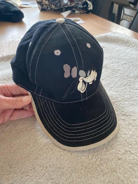 Goofy cap zwart, Ophalen of Verzenden, Goofy of Pluto, Zo goed als nieuw, Kleding of Textiel