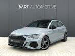 Audi A3 Sportback 40 TFSI e S-Line|Audi Exclusive|Pano|Camer, Gebruikt, Zwart, 4 cilinders, Leder en Stof