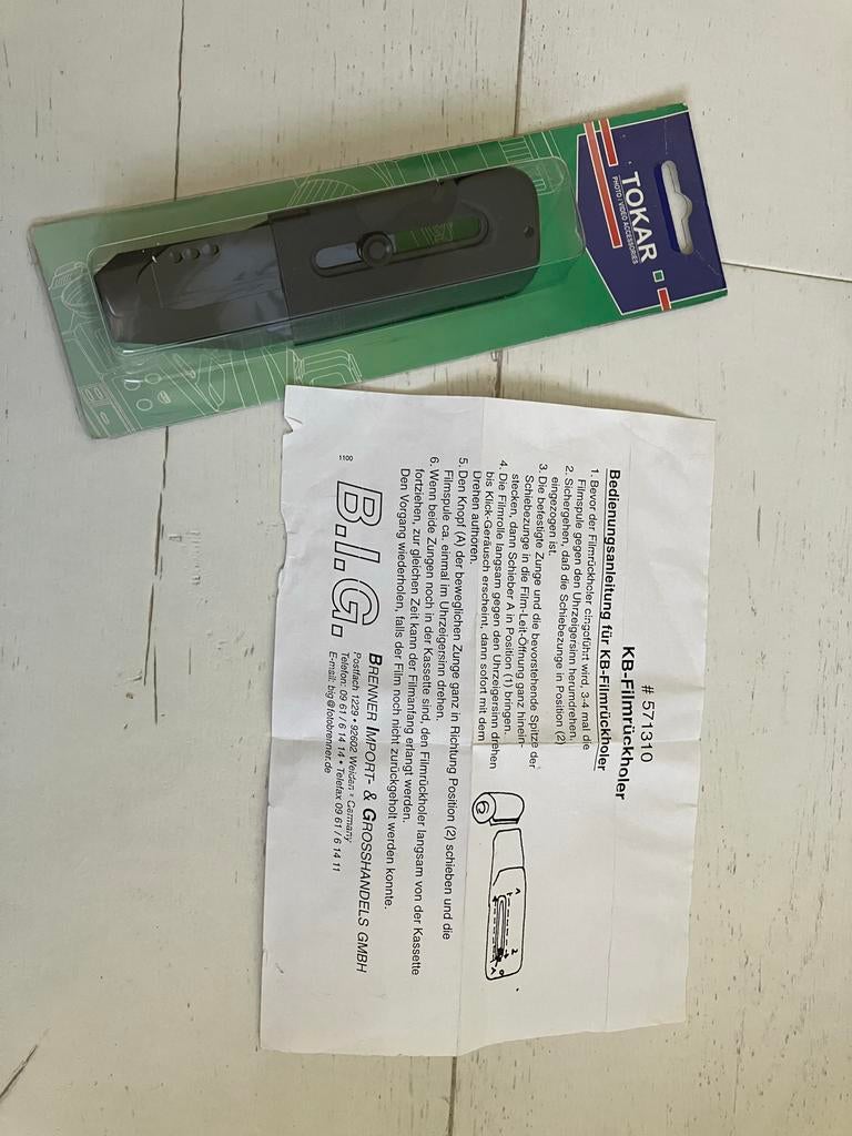 Film Picker met verpakking en gebruiksaanwijzing, Ophalen, Zo goed als nieuw