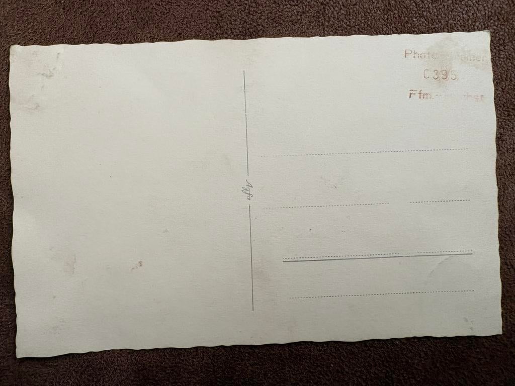 Zwart-wit foto Duitse militair, Verzamelen, Militaria | Tweede Wereldoorlog, Ophalen of Verzenden