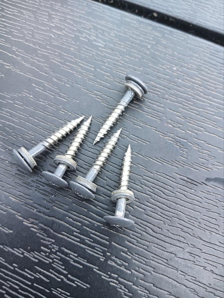 Trespa schroeven 2 maten, Ophalen of Verzenden, Minder dan 50 mm, Schroeven