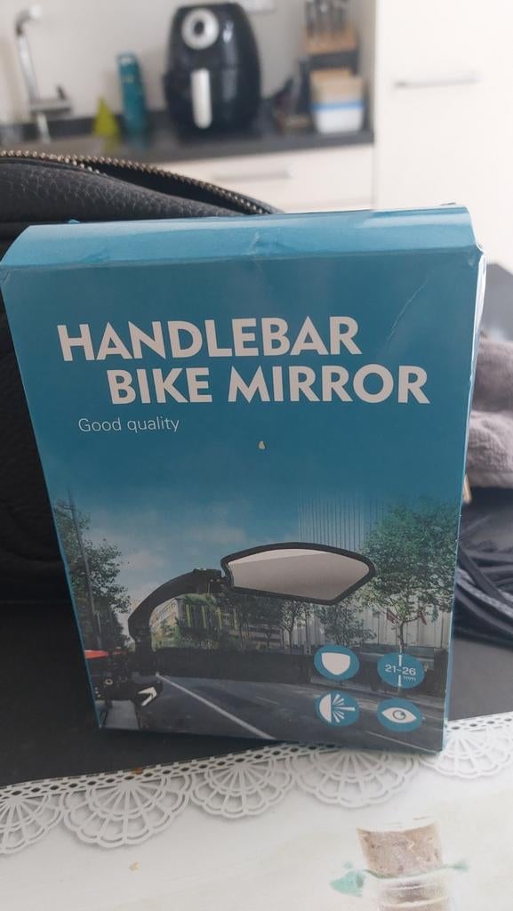 Fietsspiegel - Nieuw in doos, Fietsen en Brommers, Fietsonderdelen, Ophalen of Verzenden, Nieuw, Stuur, Generic