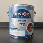 Histor Perfect Finish Houtlak zijdeglans wit RAL 9010, Wit, Nieuw, Ophalen of Verzenden, Lak