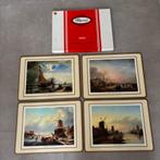 4 vintage antiek acryl placemats pimpernel, Ophalen of Verzenden