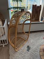 Rotan hangstoel - Egg chair HK living, Ophalen, Gebruikt, Overige kleuren, Riet of Rotan