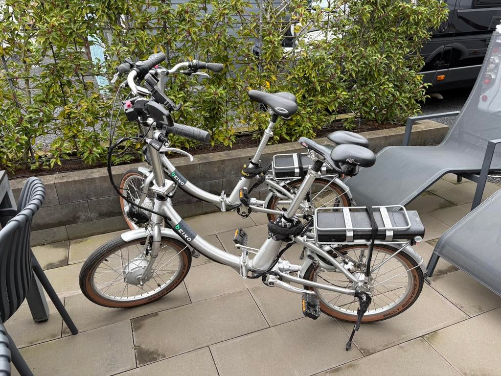 Beixo elektrische vouwfietsen, Fietsen en Brommers, Fietsen | Vouwfietsen, Ophalen of Verzenden, Gebruikt, 20 inch of meer, Versnellingen