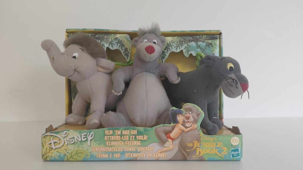 Jungle book Disney pluche, Verzamelen, Disney, Ophalen of Verzenden, Leeuwenkoning of Jungle Boek, Zo goed als nieuw, Beeldje of Figuurtje