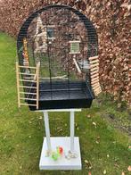 Vogelkooi, Ophalen of Verzenden, Gebruikt, Metaal, Vogelkooi