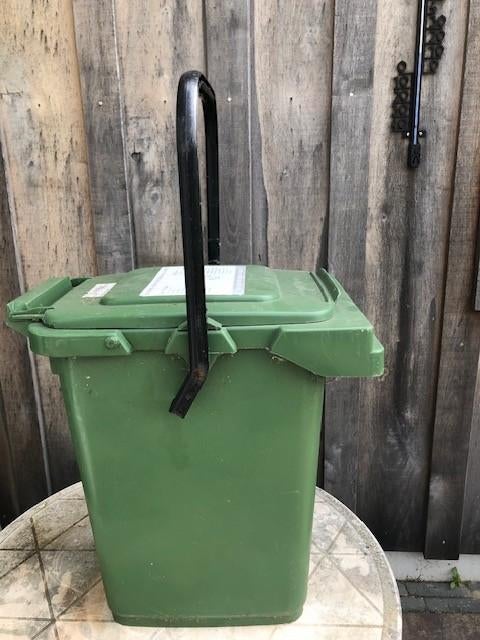 gft containertje, Ophalen, Kunststof, Gebruikt, Minder dan 10 liter