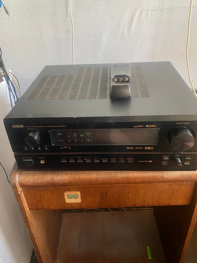 Denon AVR3801, Ophalen, Zo goed als nieuw, 120 watt of meer, Denon
