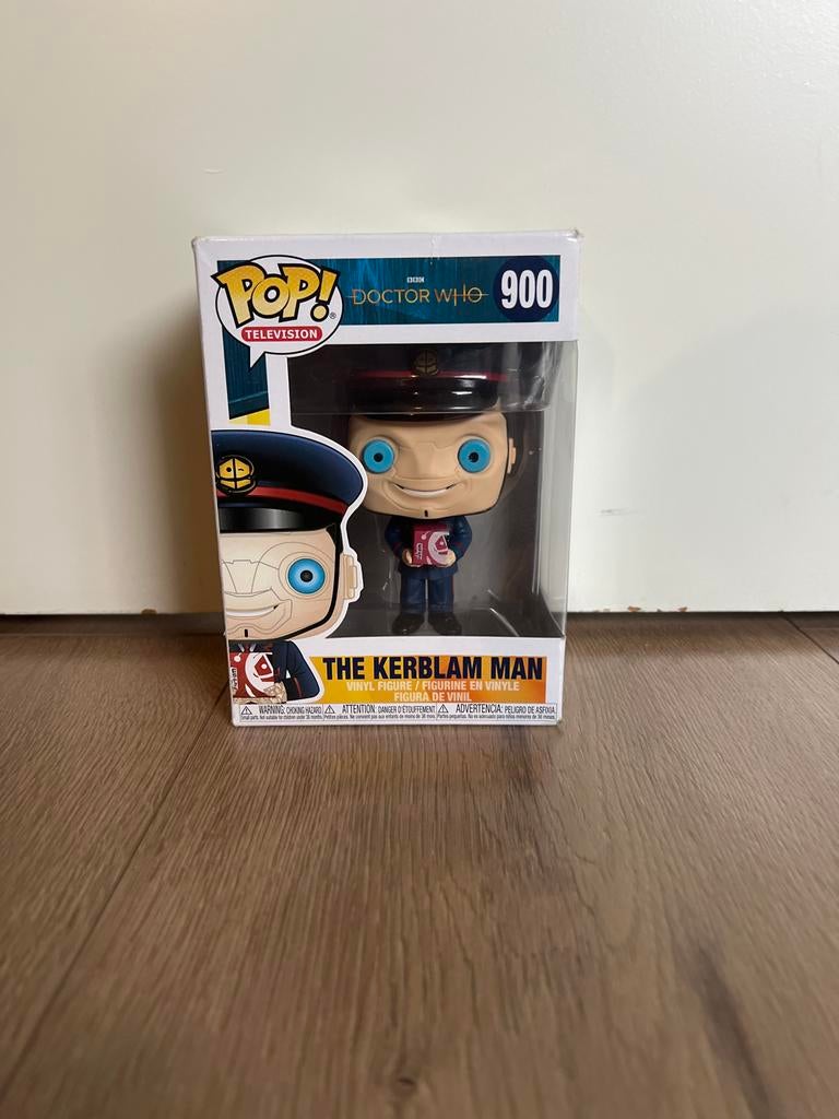 Funko Pop! Doctor Who - The Kerblam Man #900, Ophalen of Verzenden, Nieuw
