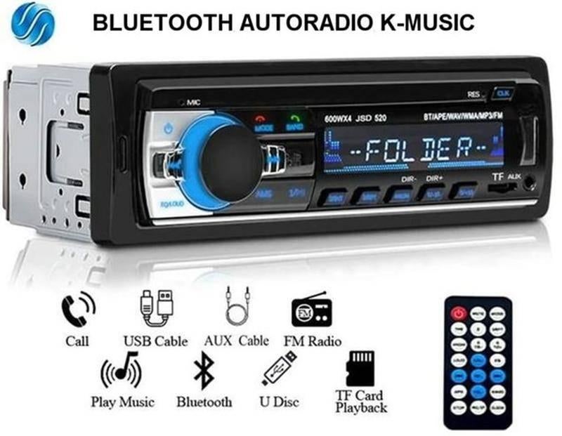 Nieuwe Bluetooth Autoradio’s met MP3, USB, SD, AUX en meer, Nieuw, Ophalen of Verzenden, Sweelincklaan 11, Waalre, Dekievitelectronics@gmail.com