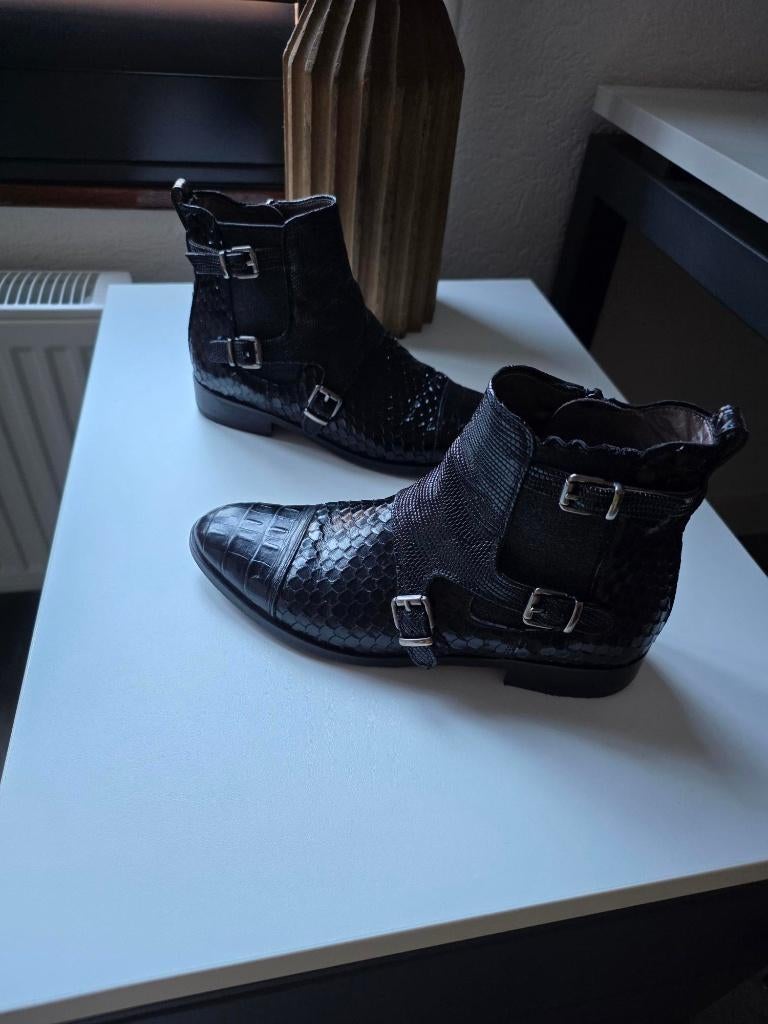 Dames zwarte enkellaars Pertini maat 36 in nieuwstaat, Kleding | Dames, Zwart, Lage of Enkellaarzen, Ophalen of Verzenden, Zo goed als nieuw