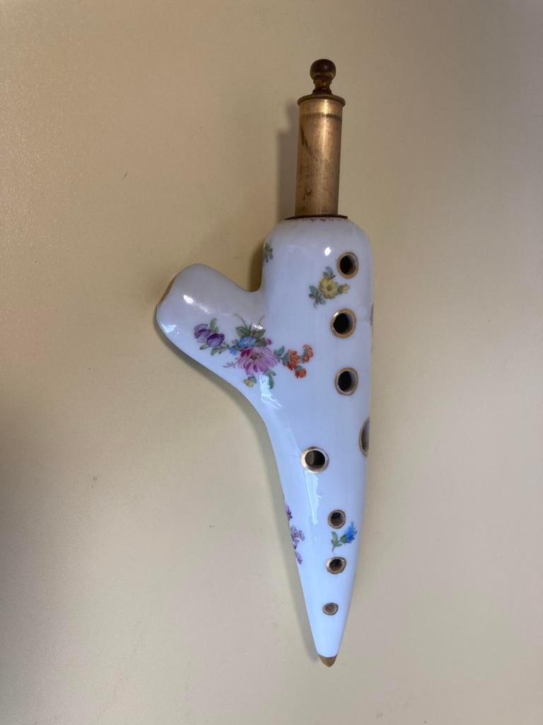 Ocarina, fluit muziekinstrument Meissen, Muziek en Instrumenten, Ophalen of Verzenden, Zo goed als nieuw