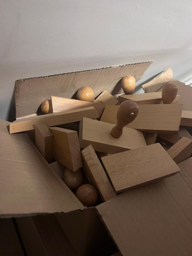 Houten stempels, Ophalen, Nieuw, Houten stempel