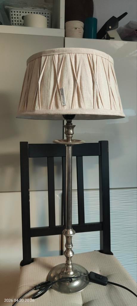 Riviera Maison Hotel Lamp met Kap - Stijlvolle Tafellamp, Huis en Inrichting, Ophalen, Landelijk, Klassiek, Hotel Chique, 50 tot 75 cm