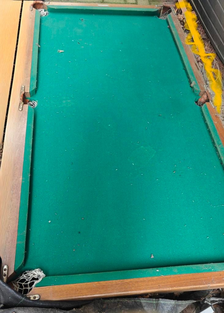 Tafel biljart 1.90 bij 1.00 zonder onderstel, Ophalen, Gebruikt, Biljarttafel