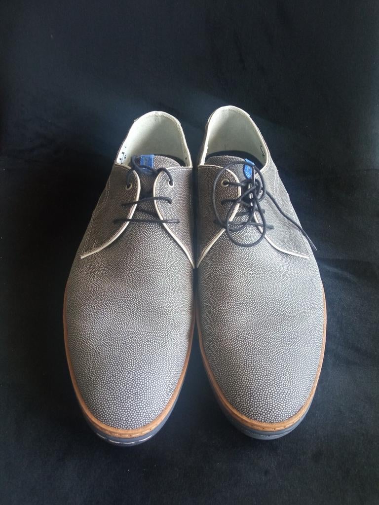 Floris van Bommel Scooper Suede .Maat 43/9UK Nieuwstaat, Floris van Bommel, Zo goed als nieuw, Veterschoenen, Verzenden