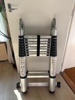 Telescoop ladder, Ophalen, Zo goed als nieuw, Ladder, Opvouwbaar of Inschuifbaar