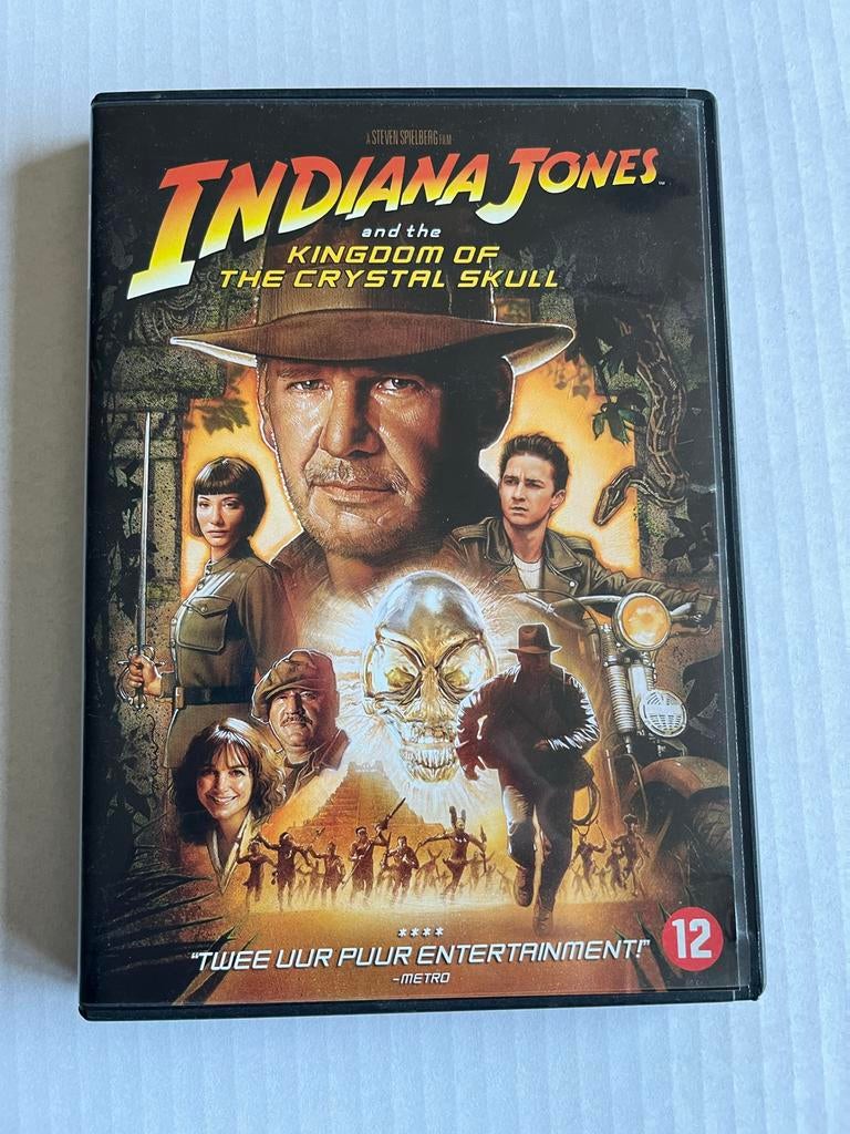 Indiana Jones and the Kingdom of the Crystal Skull DVD, Vanaf 12 jaar, Ophalen of Verzenden, Gebruikt