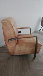 Leren fauteuil - gereinigd, huisdier- en rookvrij, Huis en Inrichting, Fauteuils, Gebruikt, 75 tot 100 cm, Ophalen of Verzenden