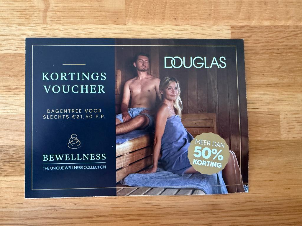 Kortings voucher div wellness resorts/centra voor 2 personen, Tickets en Kaartjes, Twee personen, Kortingsbon, Spa of Sauna