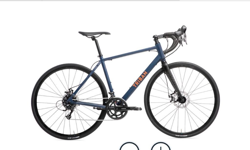 Triban RC 120 Racefiets - nieuwstaat (slechts 50 km gereden), 28 inch, Heren, Aluminium, Zo goed als nieuw