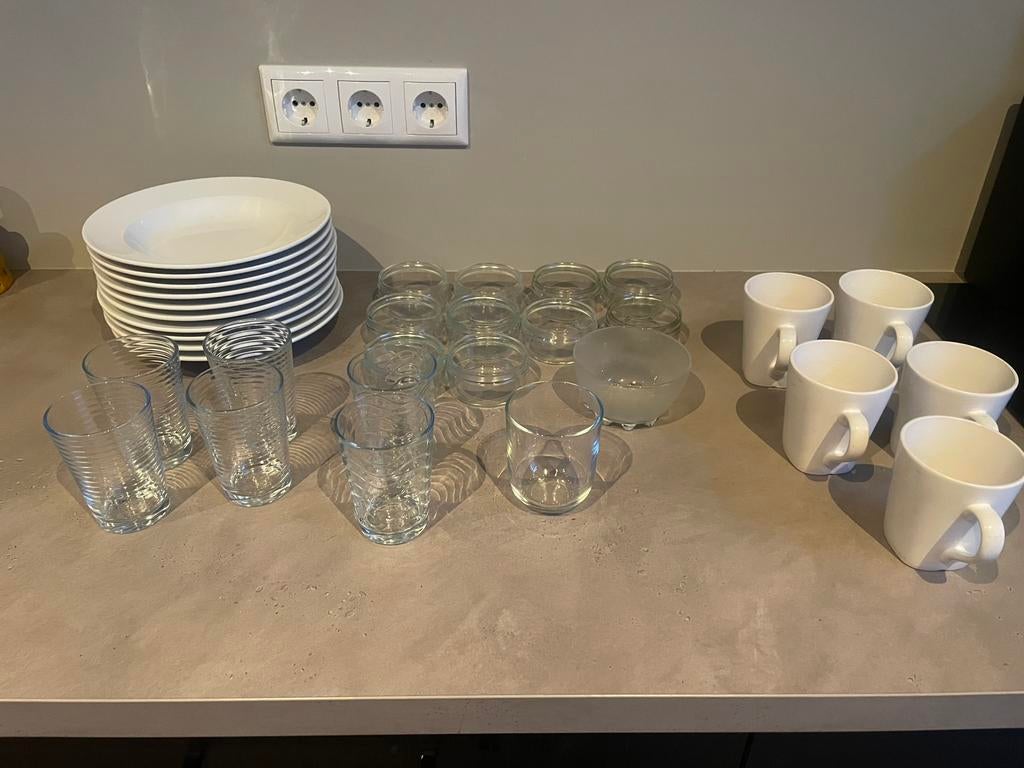 Servies, Antiek en Kunst, Antiek | Servies compleet, Ophalen of Verzenden